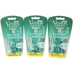 Venus Gillette Simply Sensitive 4 Ct. Disposable Razors Women 3-BLADE. Fixed Price $20.00.