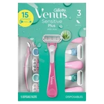 Gillette Venus Sensitive Plus Disposable Razor, 15-COUNT. Fixed Price $33.99.