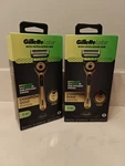 (2X) Gillette Labs Razor W/ Exfoliating Bar Champion Gold Edition New Sealed. Fixed Price $34.95.