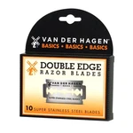 Van Der Hagen Basics Double Edge Razor Blades, Stainless Steel, 10 Count. Fixed Price $24.69.