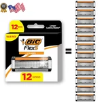 Bic 12 Refill Cartridges Long-blade Razors Comfortable Shave Free Shipping. Fixed Price $23.17.