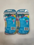 2 Pack Gillette Venus Tropical Women's Disposable Razor, 3 Count Each. Fixed Price $9.95.