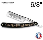 Thiers Issard Evide Sonnant Extra 6/8" Straight Razor Mechanism Handle France. Fixed Price $289.00.