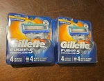 Pks. Gillette Proglide 4 Ct Refill Cartridges Blades Months New (C025). Fixed Price $25.99.