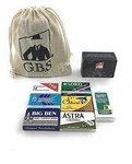 Gbs 50 Double Edge Razor Blades Variety Pack With Alum Block. Fixed Price $17.99.