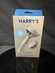 Harry's Razor Handle + 2 Blade Refills Smoke Chrome Men New. Fixed Price $5.99.