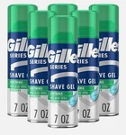 6 Pack Gillette Series Shaving Gel Sensitive Skin 7 Oz. Fixed Price $19.99.