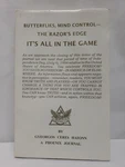 Butterflies, Mind Control-the Razor's Edge-a Phoenix Journal #100. Fixed Price $74.99.