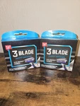 Lot (2) Walgreens 3BLADE Easy Cartridges - Fits Gillette MACH3 4 Ct. Fixed Price $15.49.