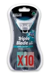 Simply Smooth Razor For Men X 10 Handles + 30 Refills Shaving Wholesale. Fixed Price $44.00.