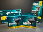 Mixed Lot Of 38 Gillette MACH3 Men's Razor Refill Cartridges + 1 Handle. Fixed Price $89.98.