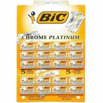 Bic Chrome Platinum Double Edge Safety Razor Shaving BLADES,100. Fixed Price $24.99.