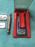 Unused Gillette Safety Razor Blades /box Reg Pat Off Made In Usa "lot M". Fixed Price $25.00.