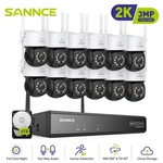 Sannce 16CH 3MP Color Night Pt Wireless Security Camera System 2 Way Audio Wifi. Fixed Price $199.49.