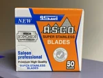 50 Asco Super Stainless Double Edge Safety Razor Shaving Blades By Lord. Fixed Price $14.99.