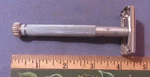Vintage Gillette Woman's Safety Razor Light Blue With Stars. Fixed Price $24.00.