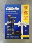 New Gillette Proglide Gift Pack- One 5-BLADE Razor, 1 Hook & 7OZ Shave Gel. Fixed Price $12.50.