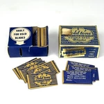 Gold Tone Rust-resisting Double Edge Razor Blades 25 Ct Box W/ Schick Krona Read. Fixed Price $24.00.