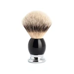 Hle Sophist Black Resin Chrome Silvertip Badger Shaving Brush 1 Pound. Fixed Price $185.01.