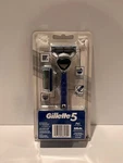 Pac Gillette 5 Aqua Grip Razor W/ 2 CARTRIDGES=16 +8 Handles. Fixed Price $45.89.