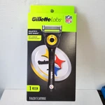 Gillette Labs Razor Nfl Pittsburgh Steelers (1) Cartridge - New Sealed. Fixed Price $19.95.