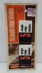Vintage Nos Warner Tools Usa Single Edge Razor Blades No. 108 2 Packs Of 5. Fixed Price $5.91.