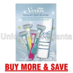Gillette Venus Tropical Smooth Skin Bundle (4 Razors & 1 Shave Gel Per Package). Fixed Price $14.98.
