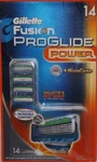 14 Gillette Proglide Power Razor Blades Refill Cartridge Fit Flexball Shaver 8. Fixed Price $45.99.