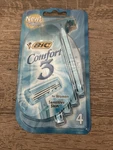 Vintage Bic Comfort 3 Womens Razors 4 New Old Stock Sealed Package. Fixed Price $15.00.