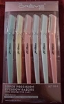 Creme Shop Super Precision Eyebrow & Facial Razors (6 Pack). Fixed Price $10.00.