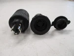 Marinco 40 Amp Trolling Motor Plug & Receptacle Black 12VCP6 Marine Boat. Fixed Price $34.95.