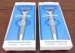 Lot Of 2 Goodline Grooming Co. Precision 5-BLADE Razor For Men, Gray Handle. Fixed Price $9.99.