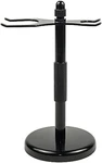 Super Safety Razor 2 Prong Brush Stand Elegant Black Shaving. Fixed Price $36.08.