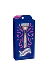 (1) New Skintimate Razor, 4 Blades System Handle 2 Refills Included). Fixed Price $24.99.