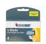 5-BLADE Replacement Cartridges For Gillette FUSION5 Pro Glide Razor 4 Pack. Fixed Price $9.41.