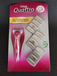 Schick Women's Sensitive Quattro Razor With Refills 12 Cartridges Total. Fixed Price $29.95.