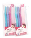 Lot Of 6 Plum Beauty Facial Shaping Razors Grooms & Exfoliates. Fixed Price $15.20.