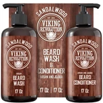 Viking Revolution Beard Wash & Conditioner Set 17 Fl Oz (pack Of 2). Fixed Price $65.90.