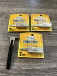 Schick Injector Razor Blades Lot Of 3 Packs 7 Each. Fixed Price $19.99.
