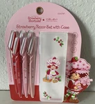 6 Piece Celavi X Strawberry Shortcake & Custard Razor Set With Case Pink Red New. Fixed Price $13.50.
