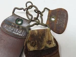 Antique Double Horse Hide Leather Razor Sharpener No & 3 Strap Strop 17" Usa. Fixed Price $41.30.