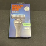 Dollar Shave Club 80131560 Cartridge Razor - Blue/silver. Fixed Price $6.50.
