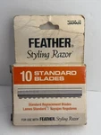 Jatai Feather Styling Razor 10 Standard Replacement Blades. Fixed Price $13.99.