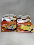 Equate 5 Blade Razor Refill 4 Cartridges Only Lot Of In Box Total 16. Fixed Price $15.99.
