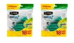 Schick Exacta 2 Sensitive Disposable Razors, Compares To Slim Twin, 36 Count. Fixed Price $13.99.