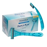 Dawnmist Triple Play Personal Razor With Lubricating Strip Blade Teal. Fixed Price $240.64.