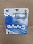Gillette 5 Men's Razor Blade Refills 4 Count - New. Fixed Price $14.69.
