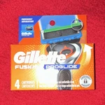 Gillette FUSION5 Proglide 5-BLADE Stainless Refill Cartridges, 4 Pack. Fixed Price $9.99.