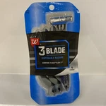 3 Blade Men's Disposable Shaving Razor By Walgreens 4 Pcs. Fixed Price $11.88.