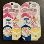 Lot Of 2 - Schick Intuition F.a.b. Disposable Razors 3 Per Pack. Fixed Price $69.99.